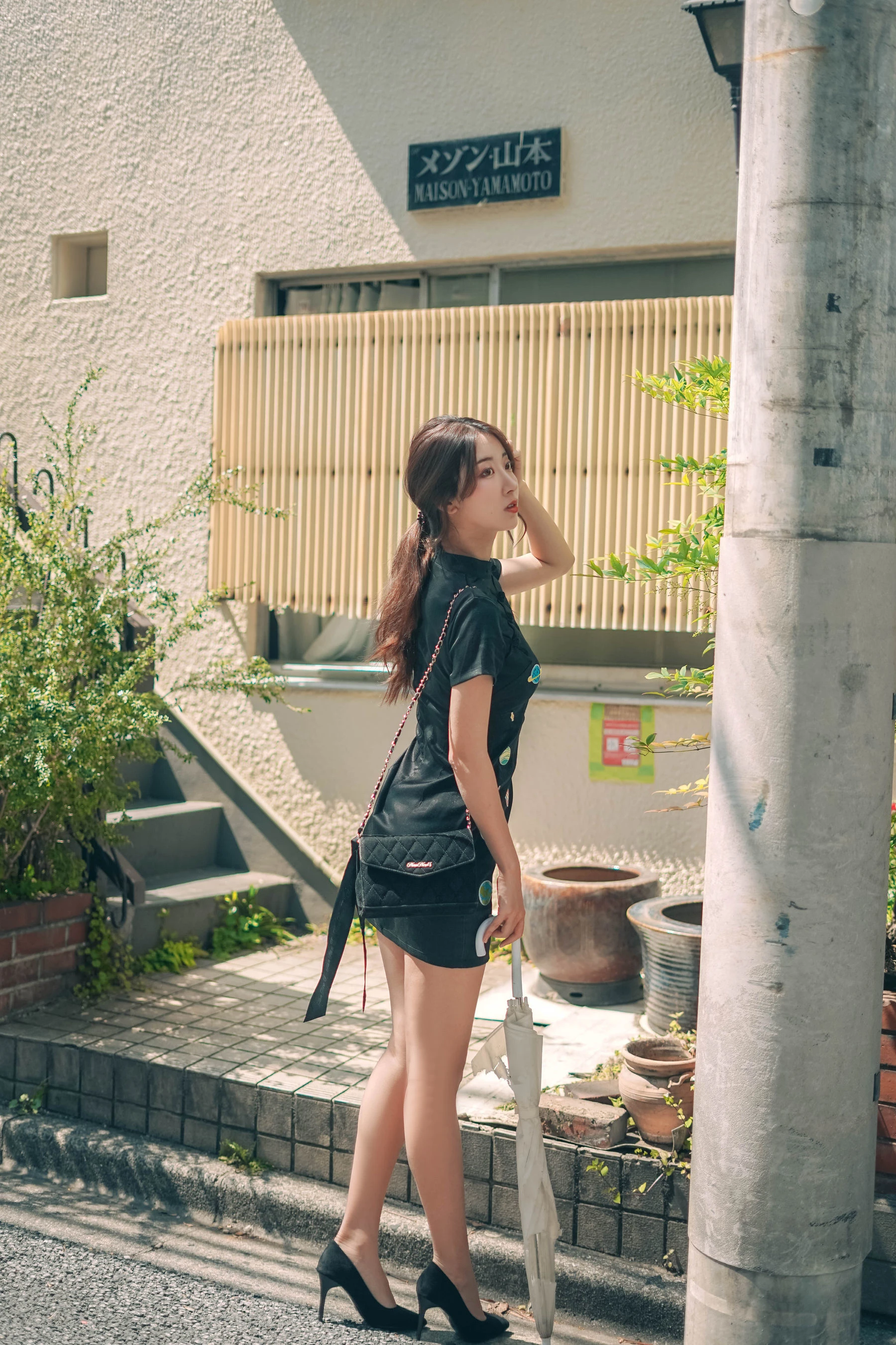 人气Coser黑川 旗袍插图1