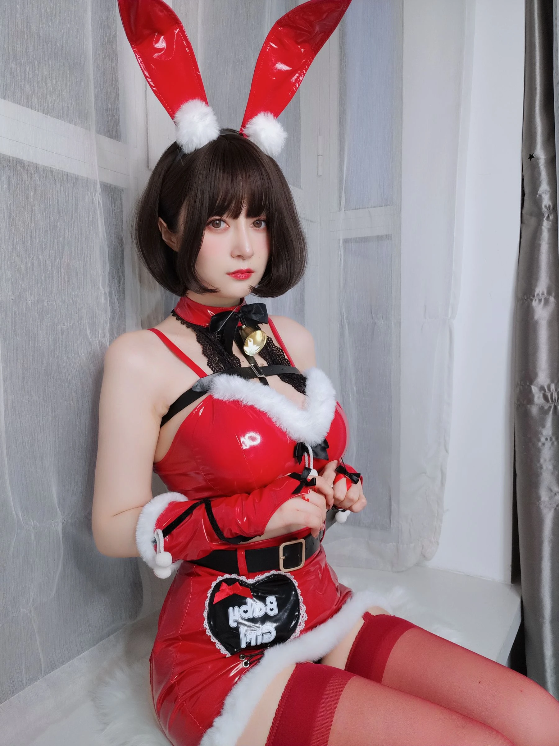 Coser小姐姐白银 – Christmas Bunny插图7