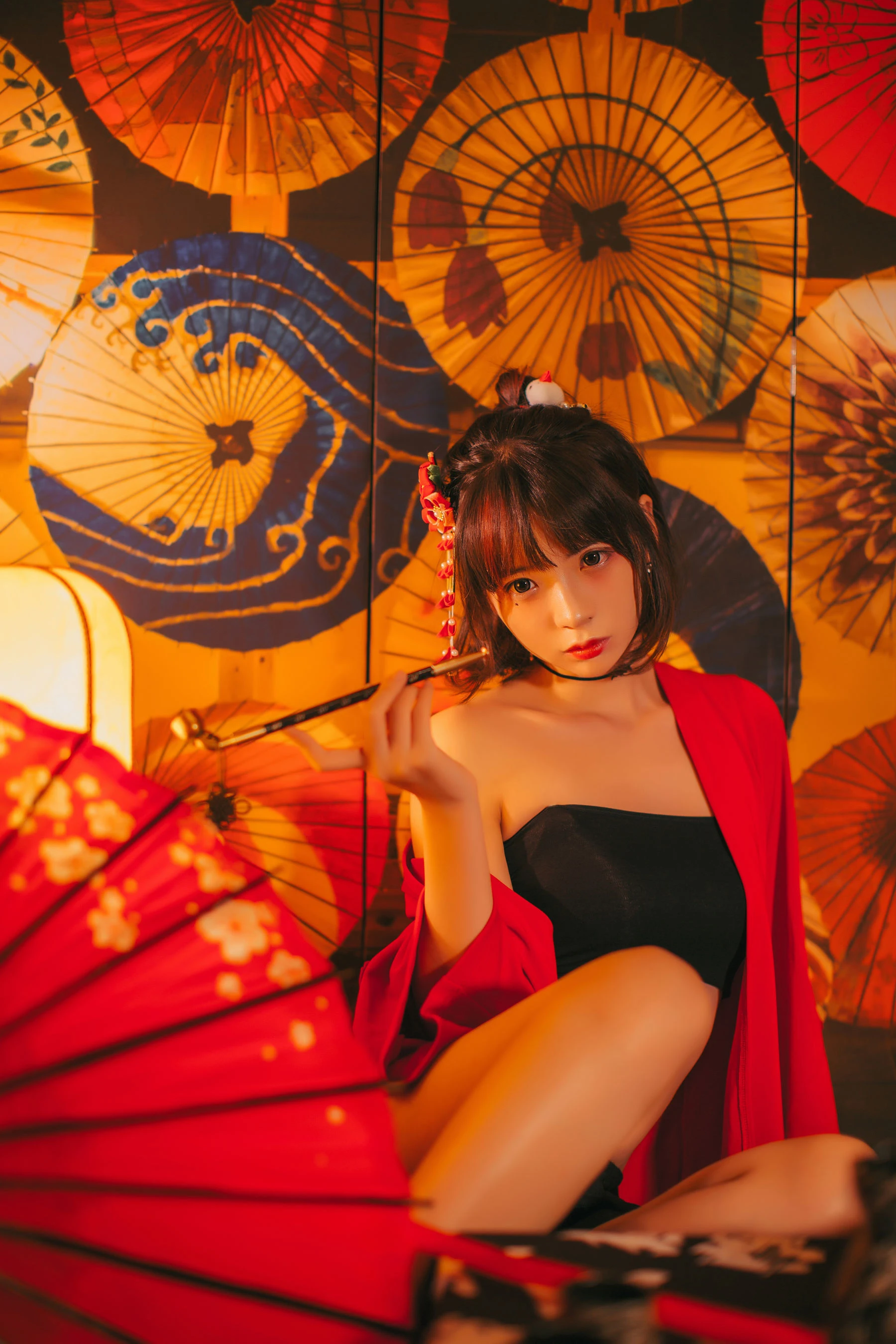 疯猫ss 红色羽衣插图7