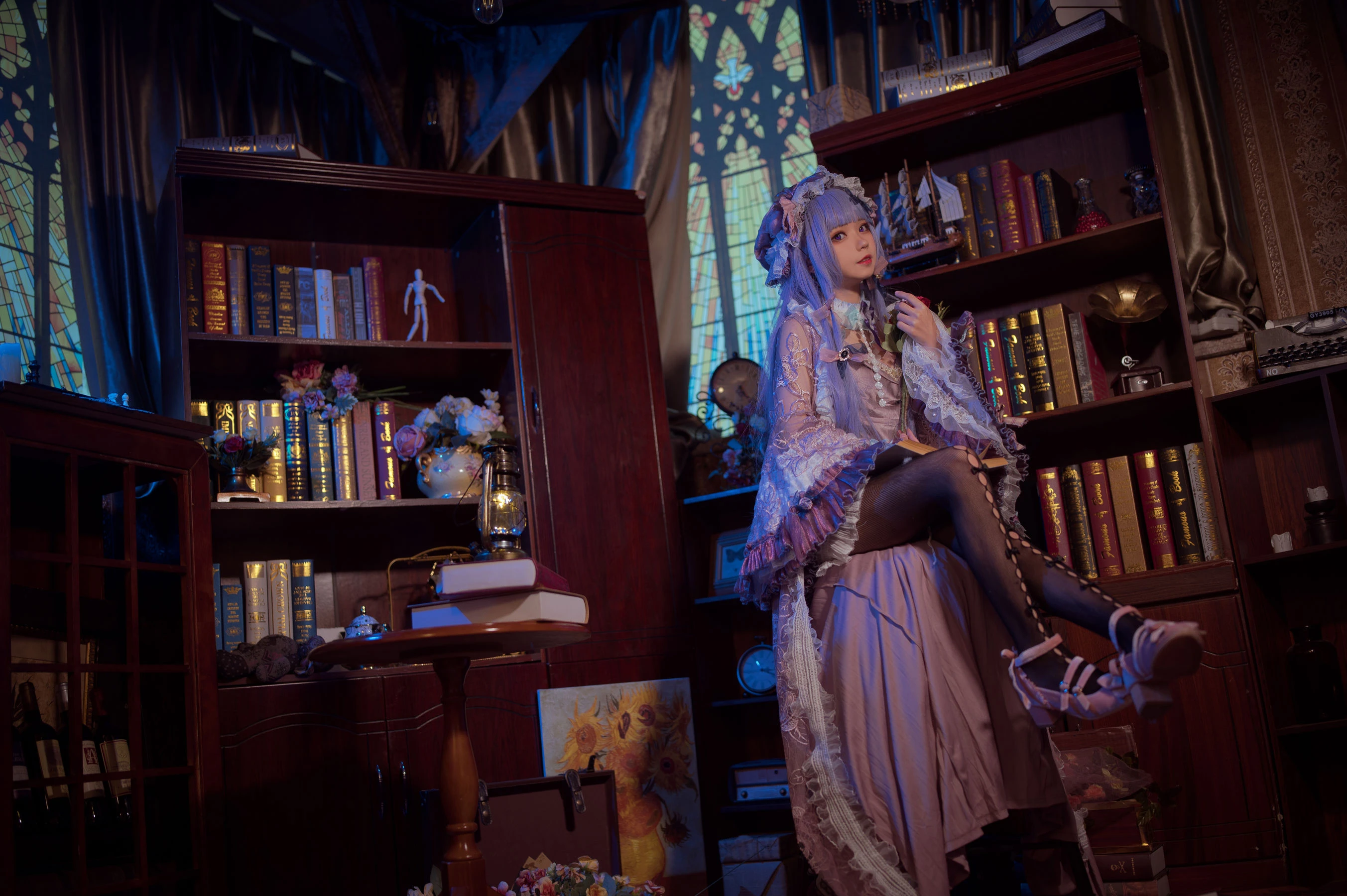 花柒Hana – 帕秋莉睡衣插图3