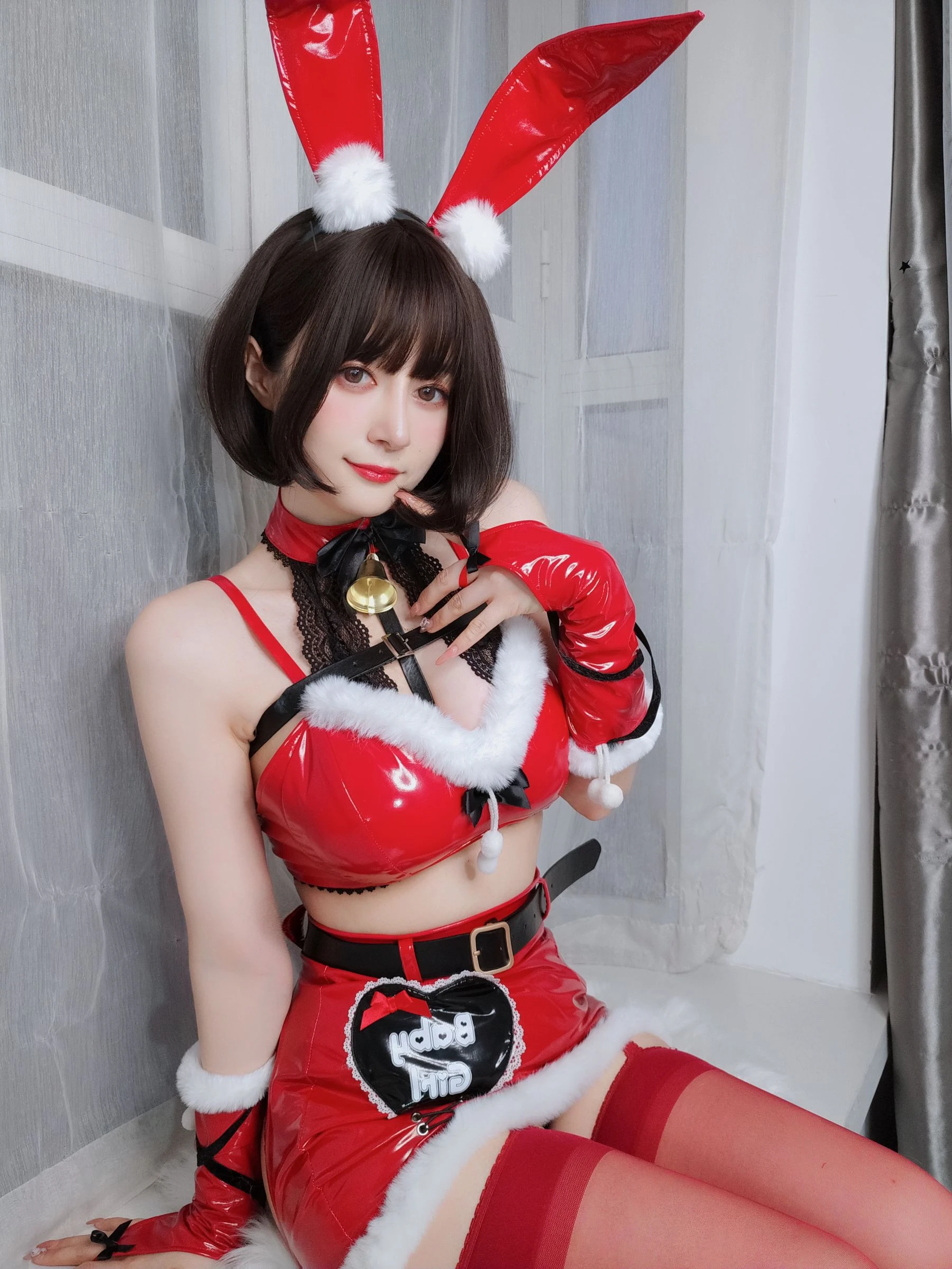Coser小姐姐白银 – Christmas Bunny插图6