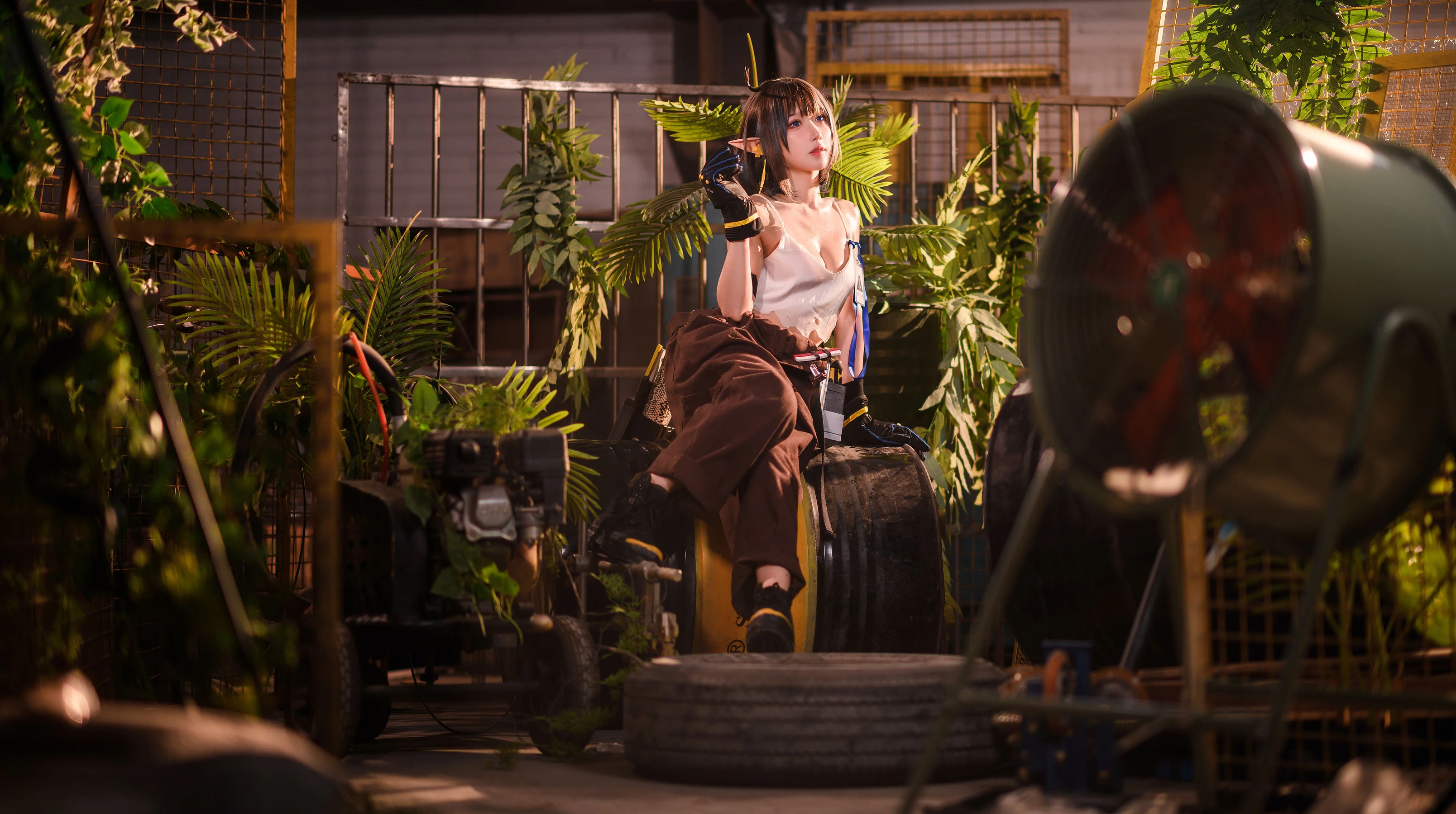 动漫博主阿包也是兔娘 – 明日方舟 森蚺插图5