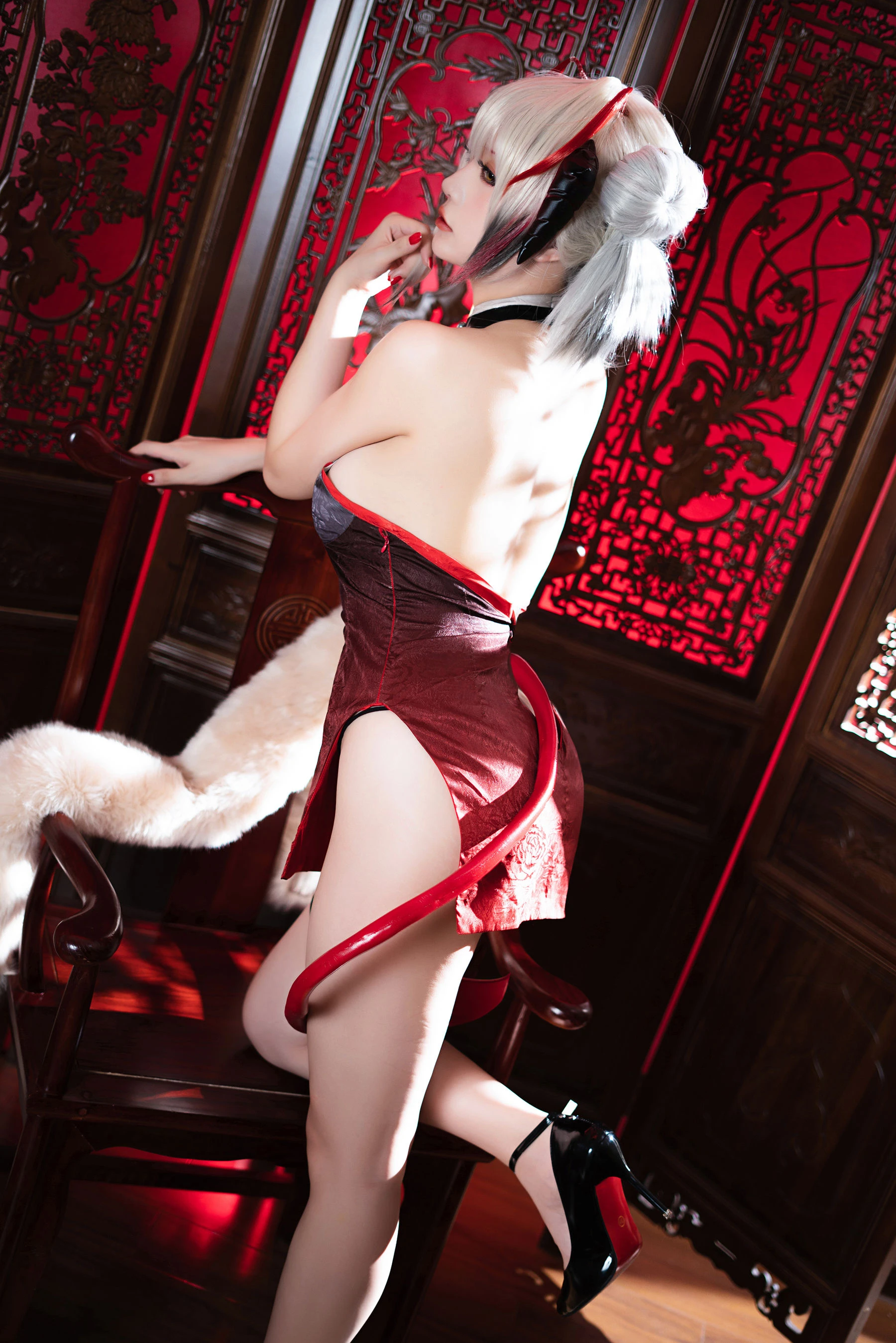 Coser小姐姐星之迟迟 – W-同人旗袍插图5