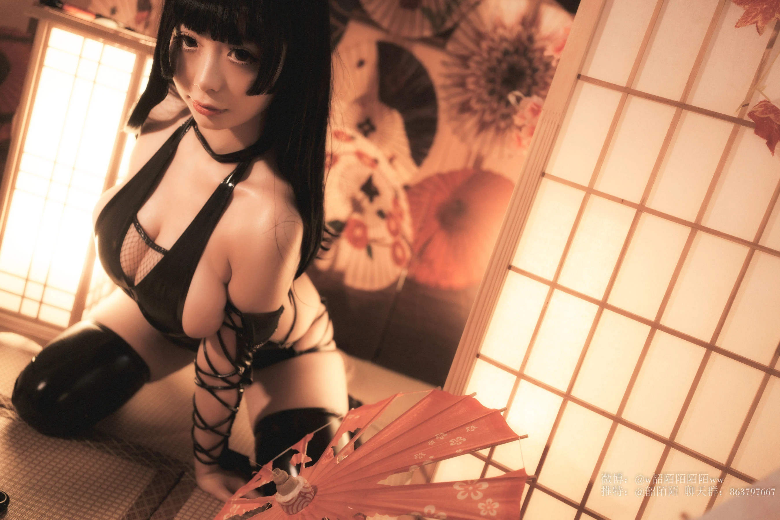 Cosplay美女韶陌陌 – 忍者插图1