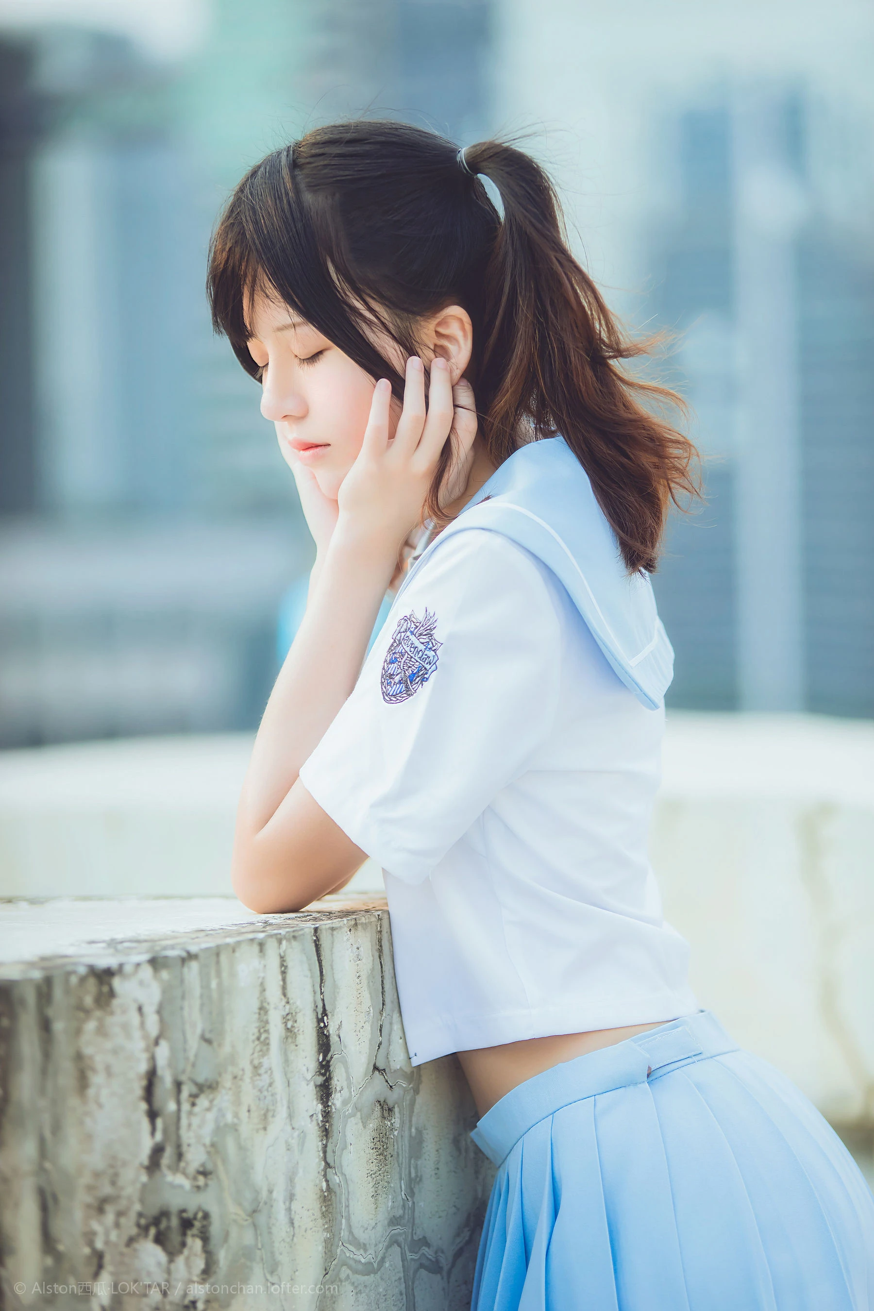 桜桃喵 穿制服的样子|图集秀