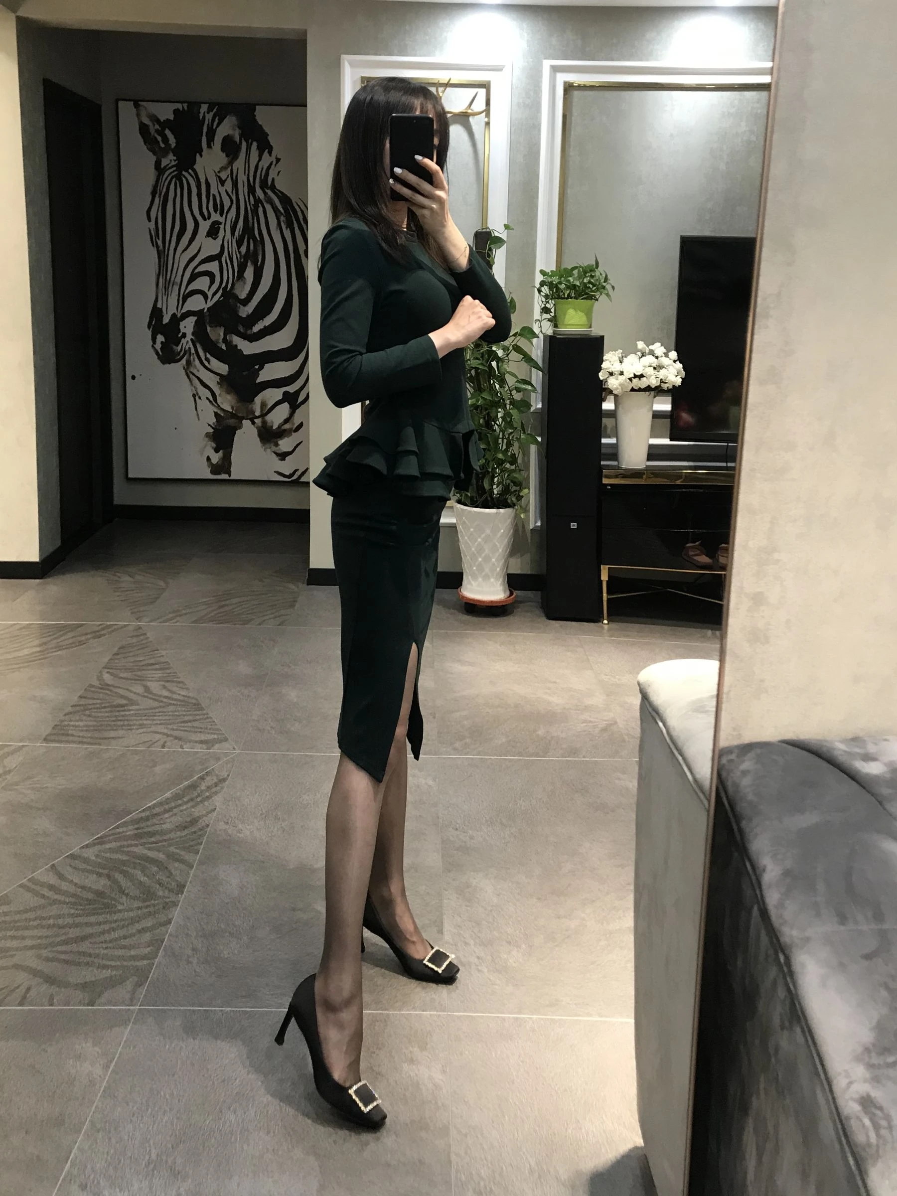 丝足博主麋鹿_Monroe 2020.04.30 贵妇丝足插图5