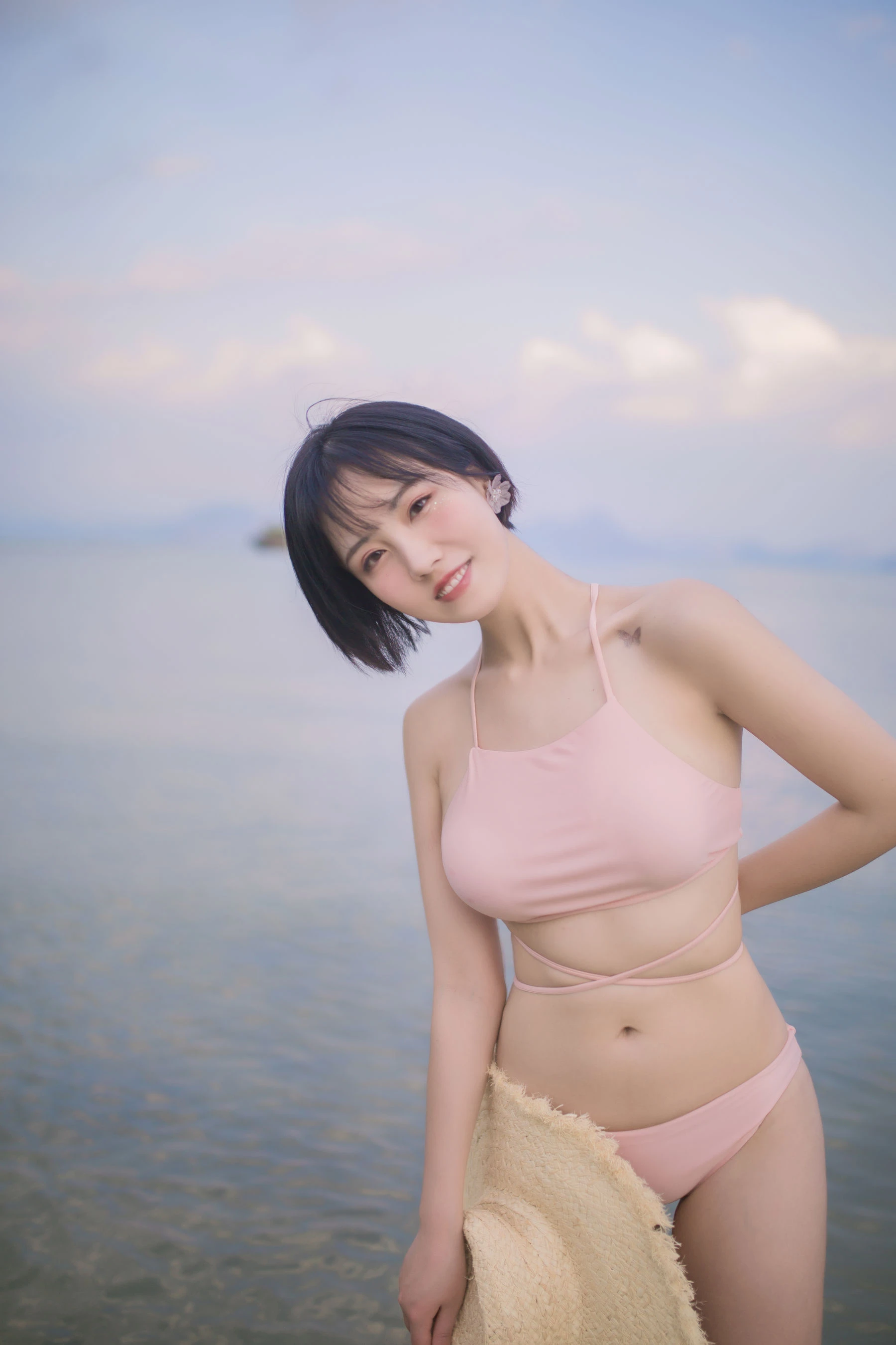 次元少女念雪ww – 粉色泳衣插图6