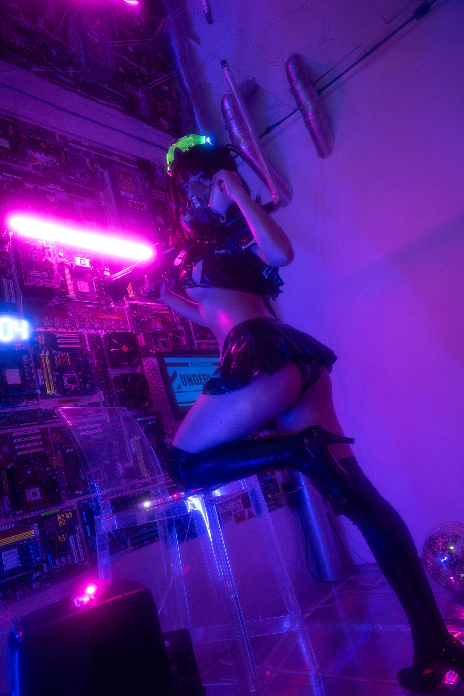 萌系小姐姐蜜汁猫裘 漆皮jk插图7