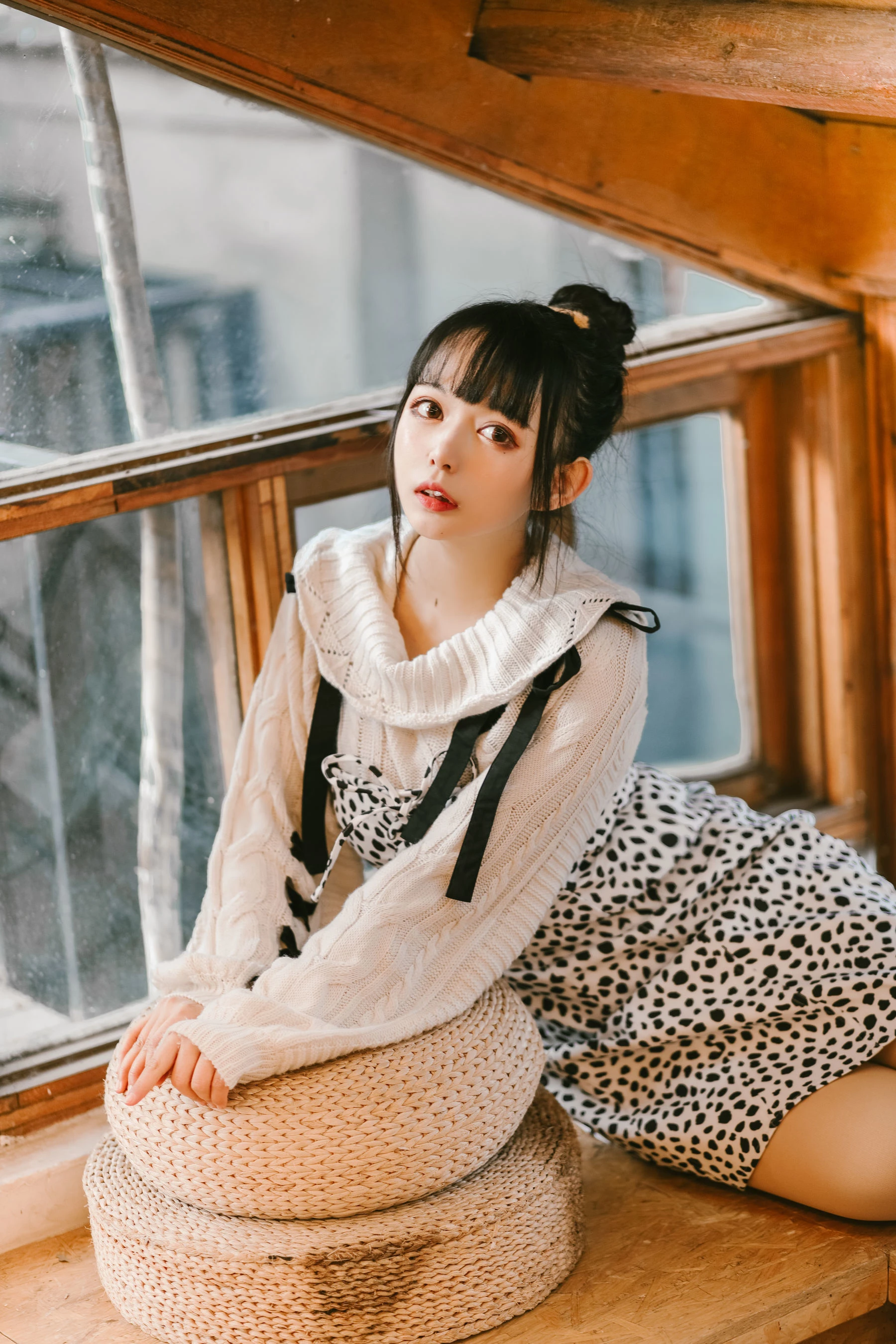 大眼萌妹黑猫猫OvO 少女心事插图3