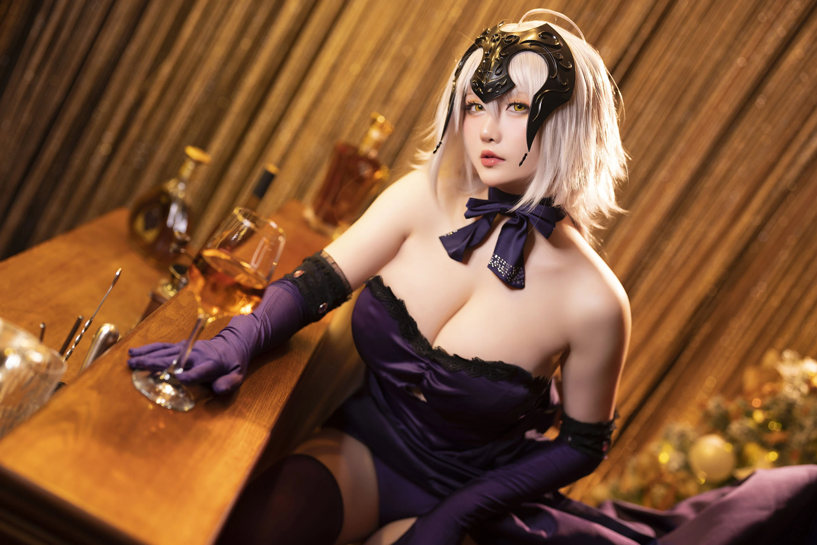 Coser小姐姐星之迟迟 – 圣诞节 黑贞插图3