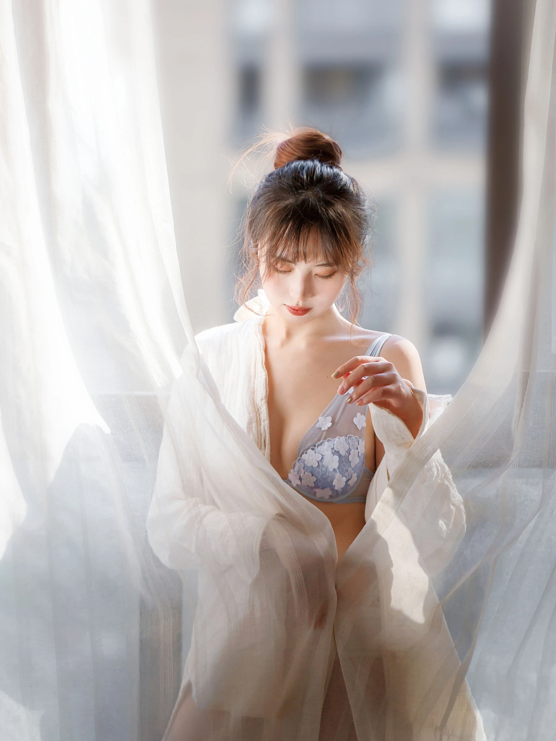 次元少女念雪ww – 居家蓝色插图4