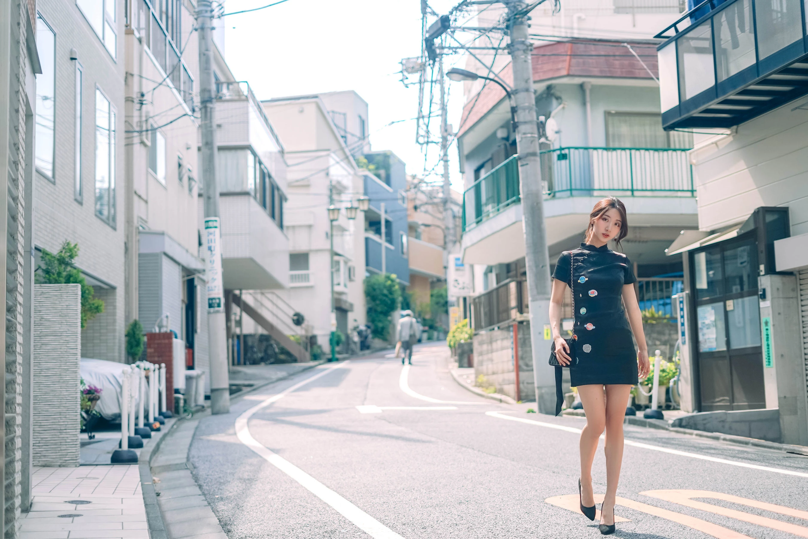 人气Coser黑川 旗袍插图3