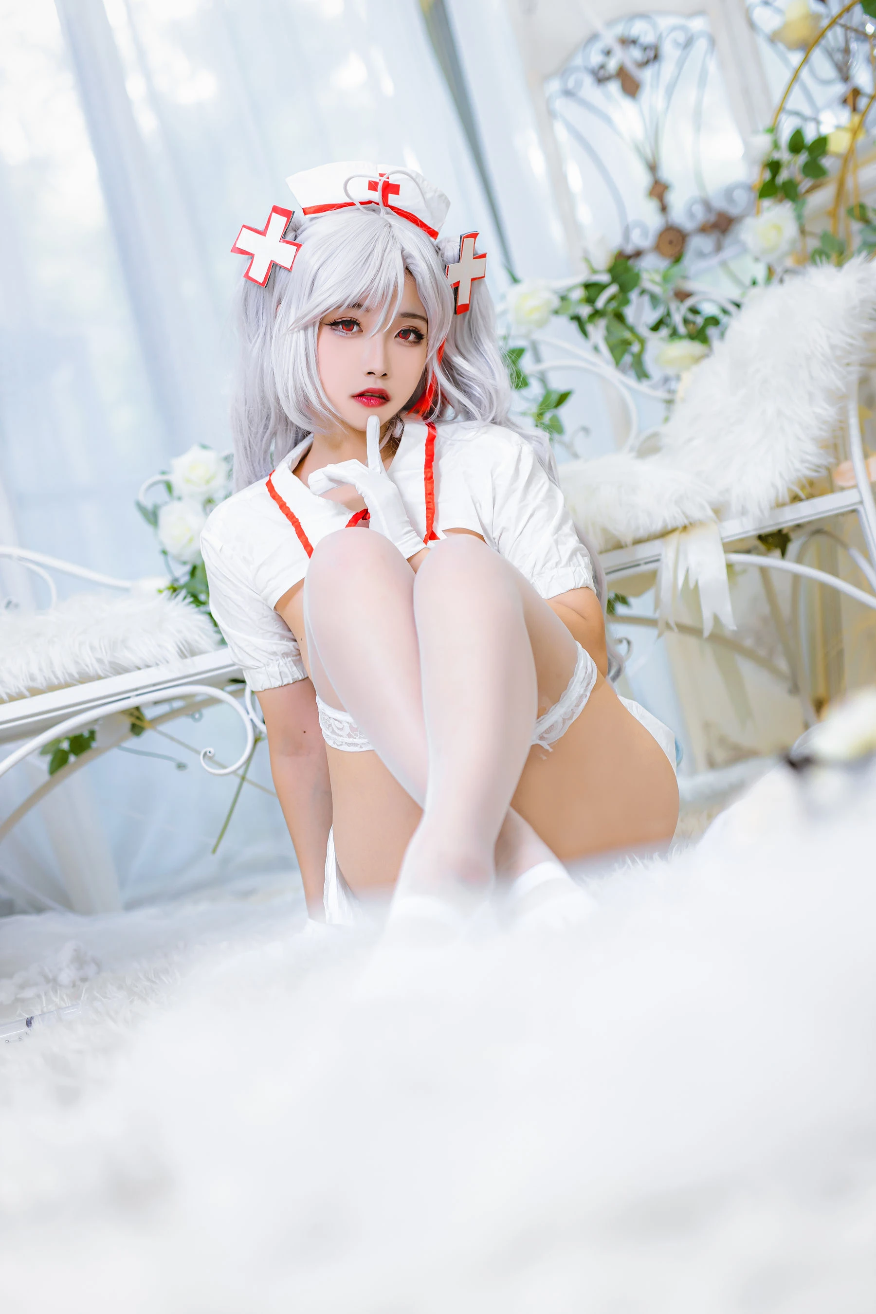 微博妹子Momoko葵葵 – 欧根之护士插图6