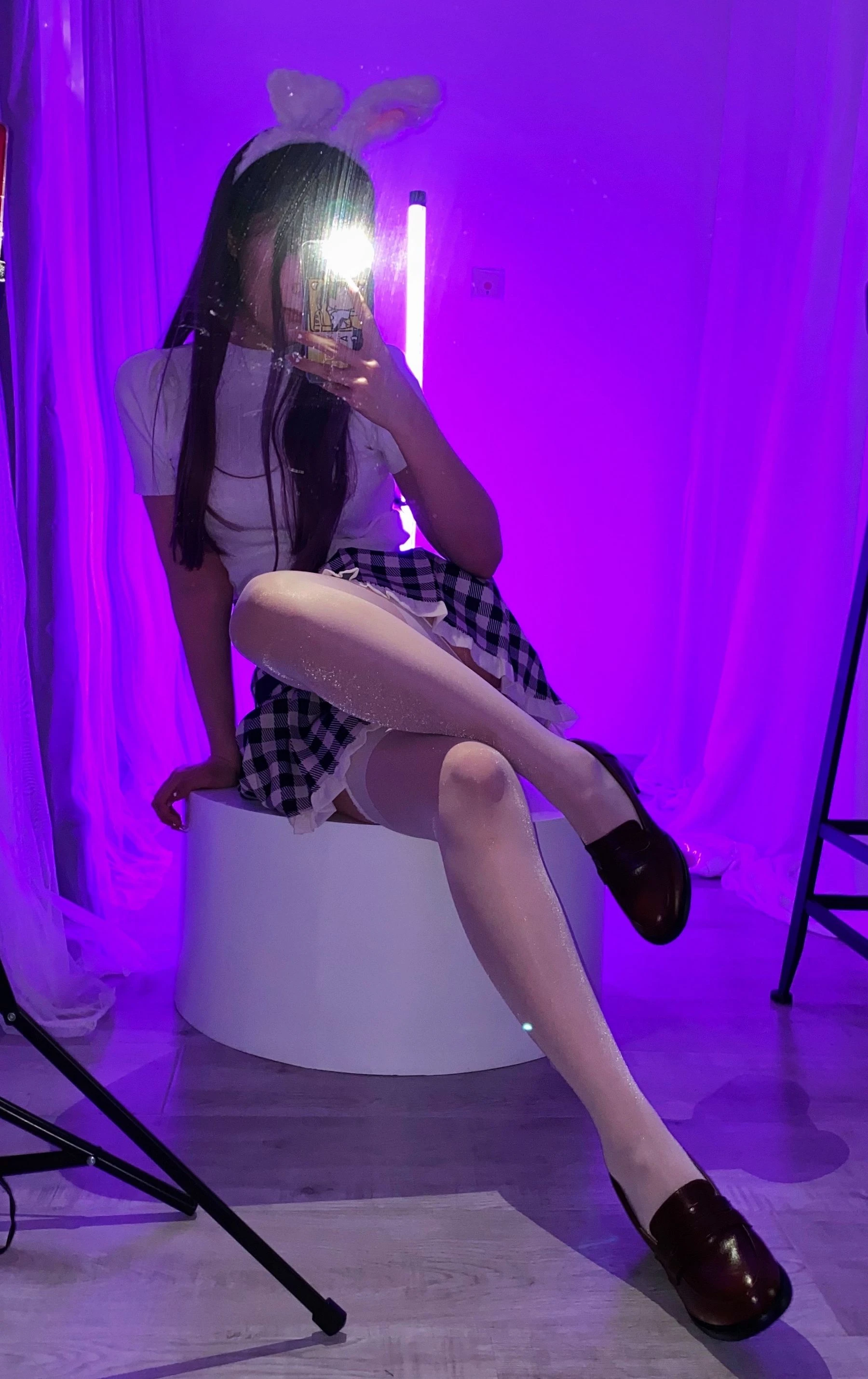 Coser小姐姐白银 – 白丝兔女郎插图2