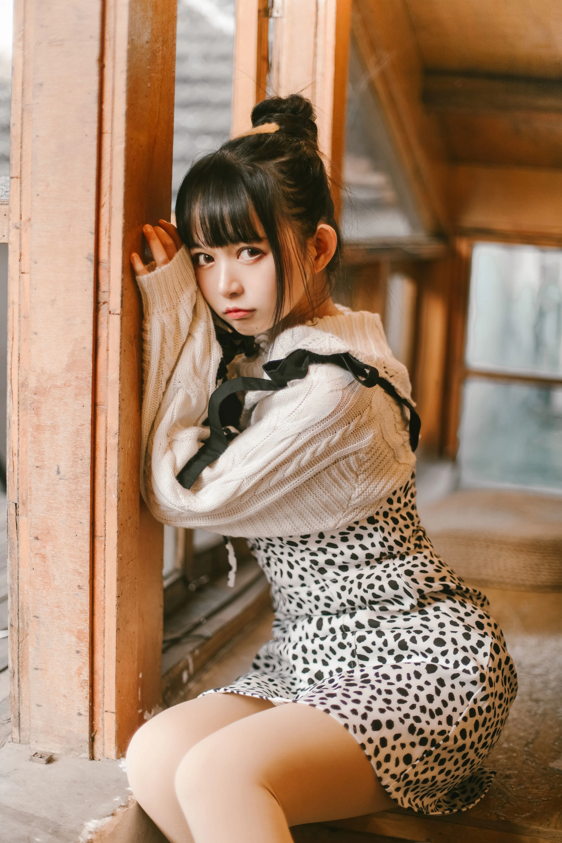 大眼萌妹黑猫猫OvO 少女心事插图6