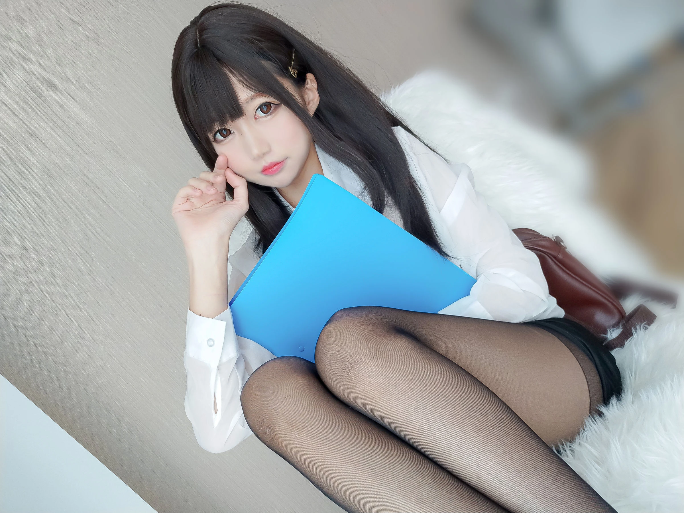 NAGISA魔物喵 – 黑丝OL插图2