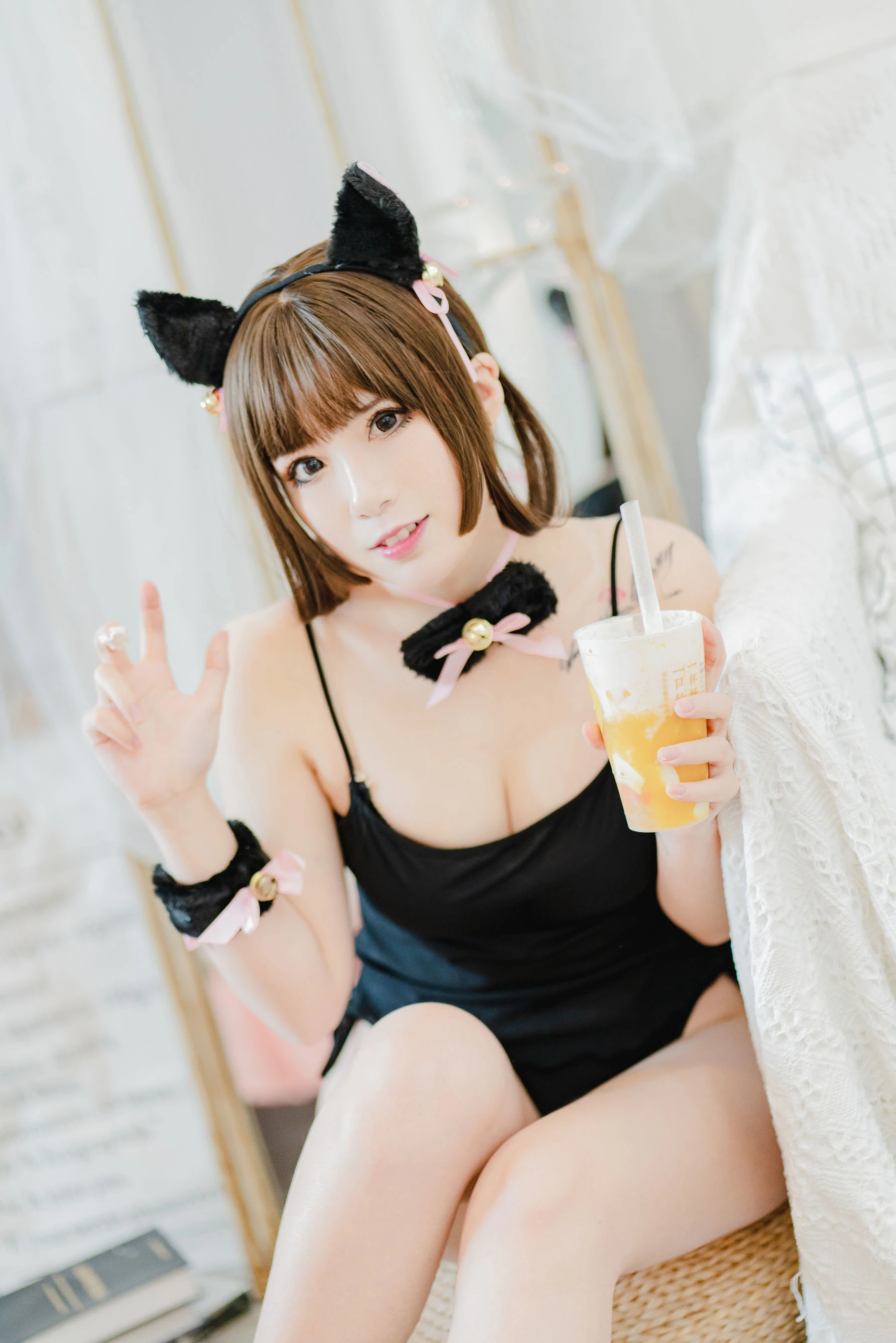 次元少女羊大真人 猫娘插图4