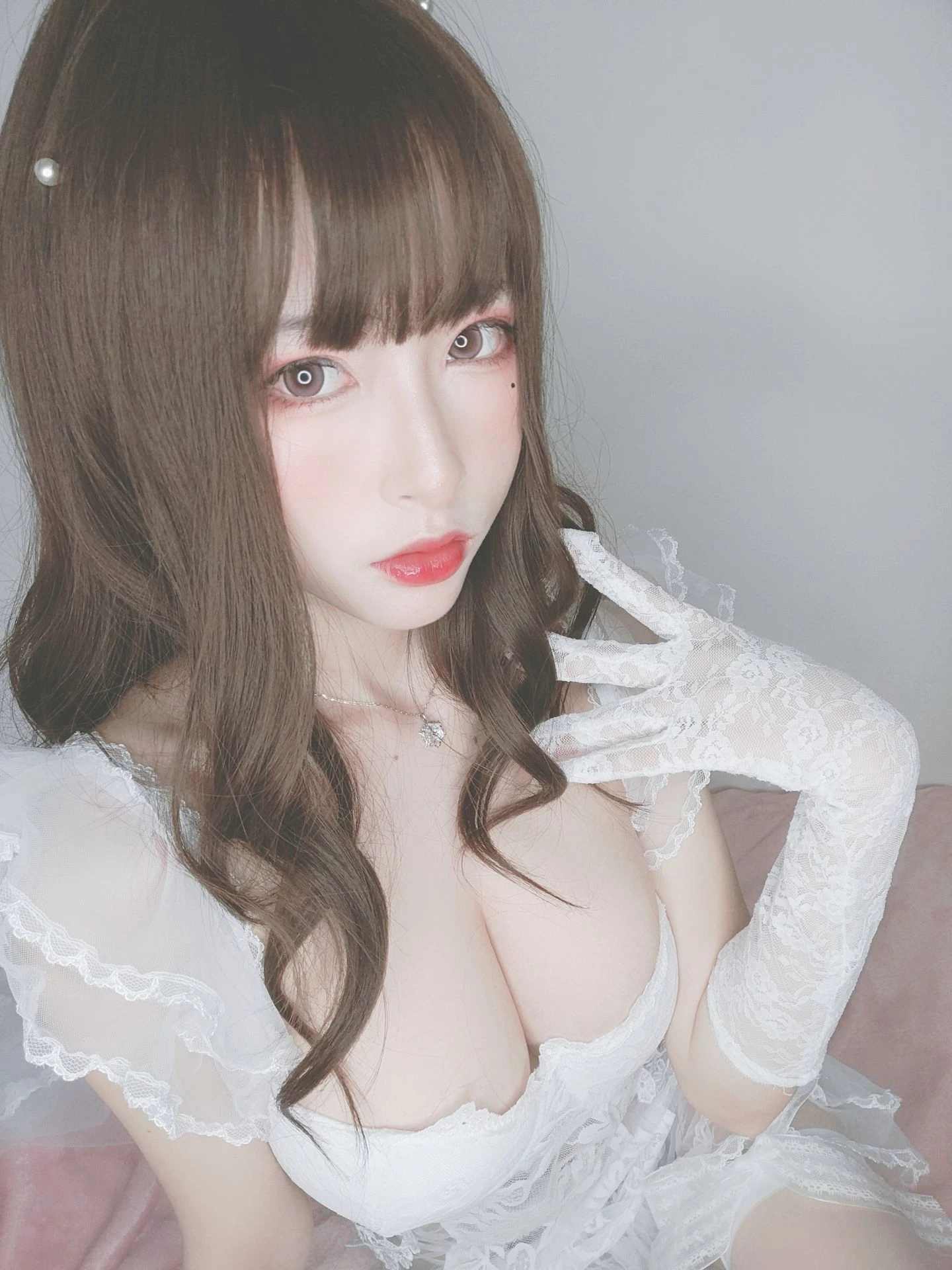 尤物清水由乃 – 花嫁自拍插图6