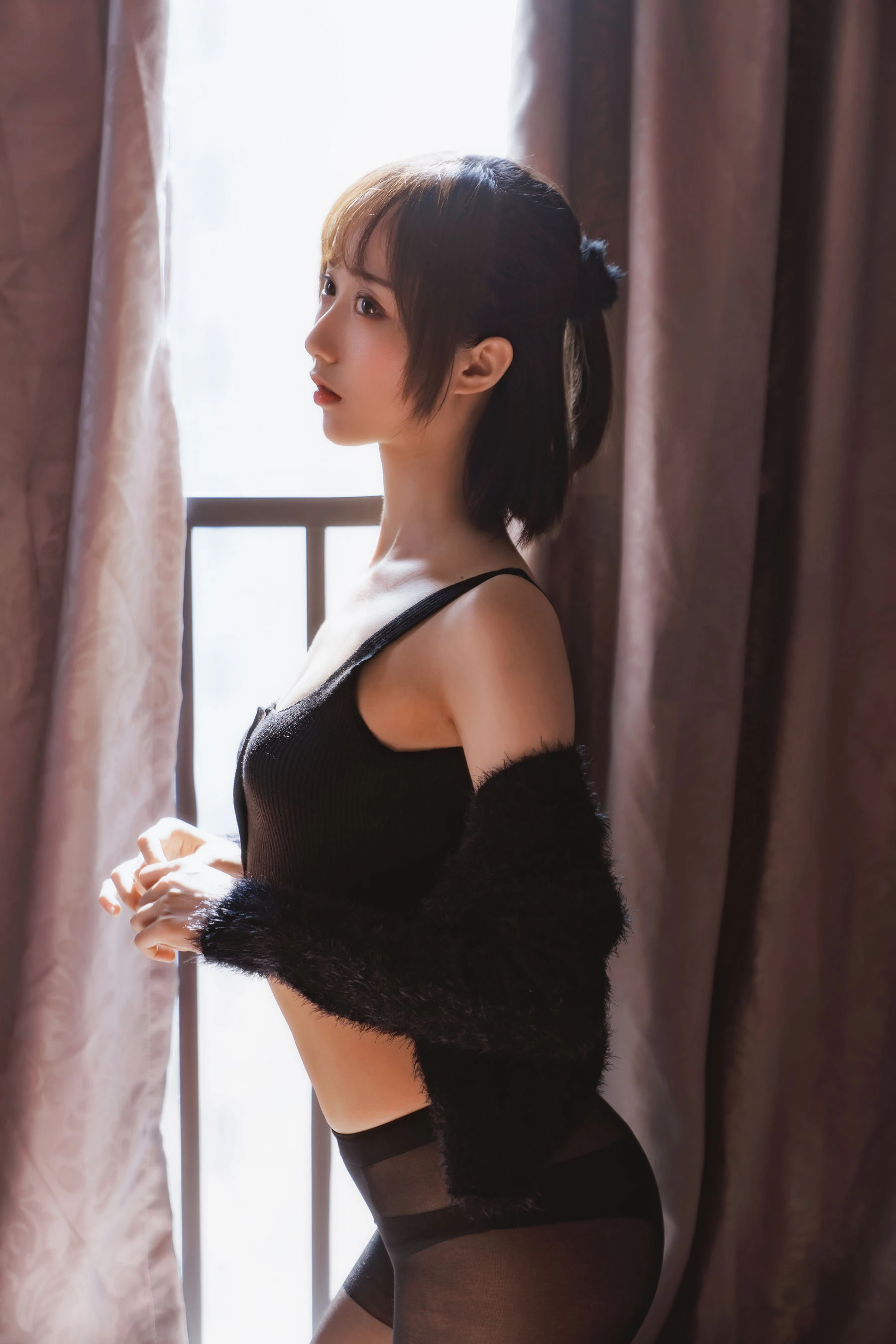 萌系小姐姐木绵绵OwO – 黑丝私房A插图4