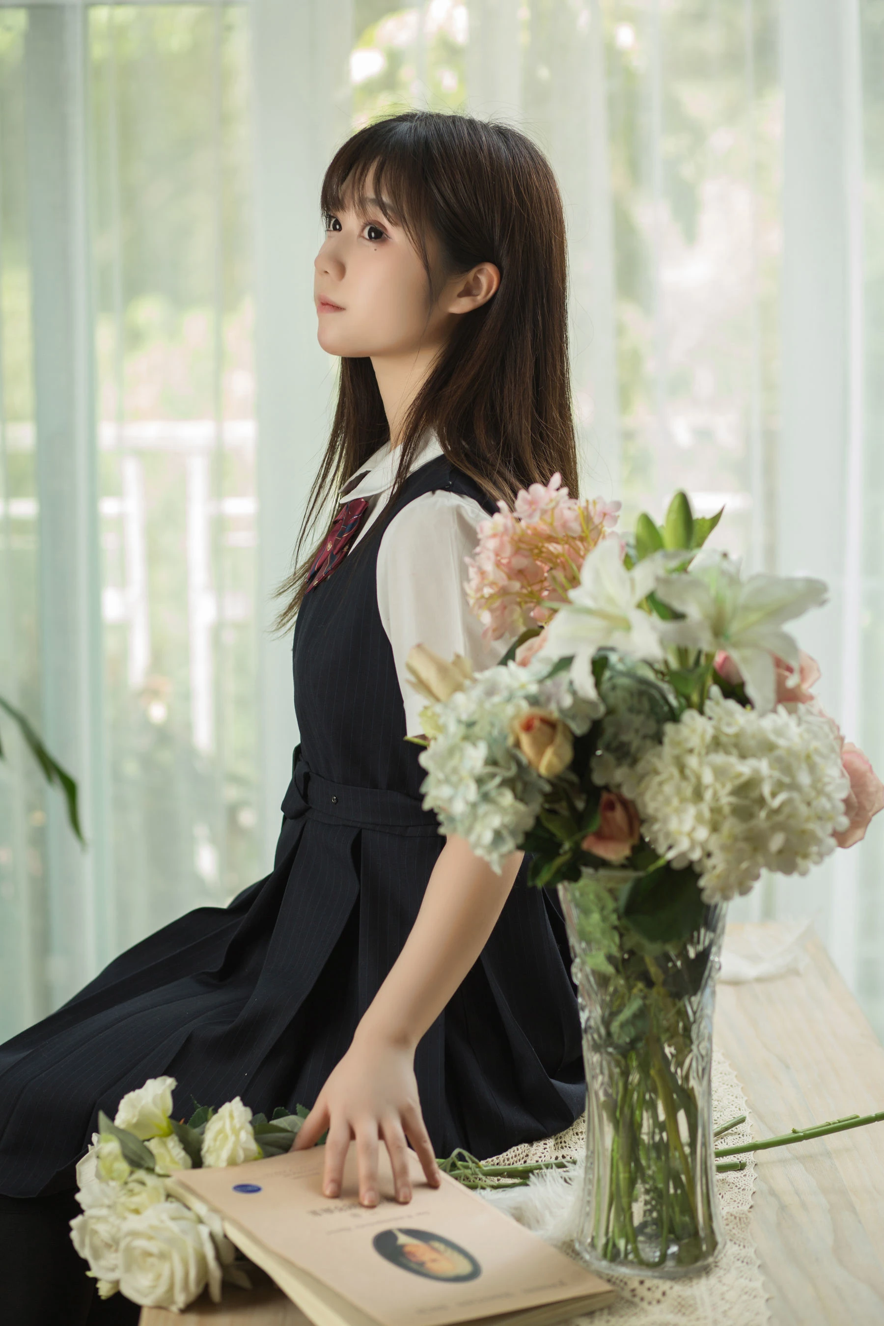 微博福利姬镜酱 – 不知梦 制服插图7