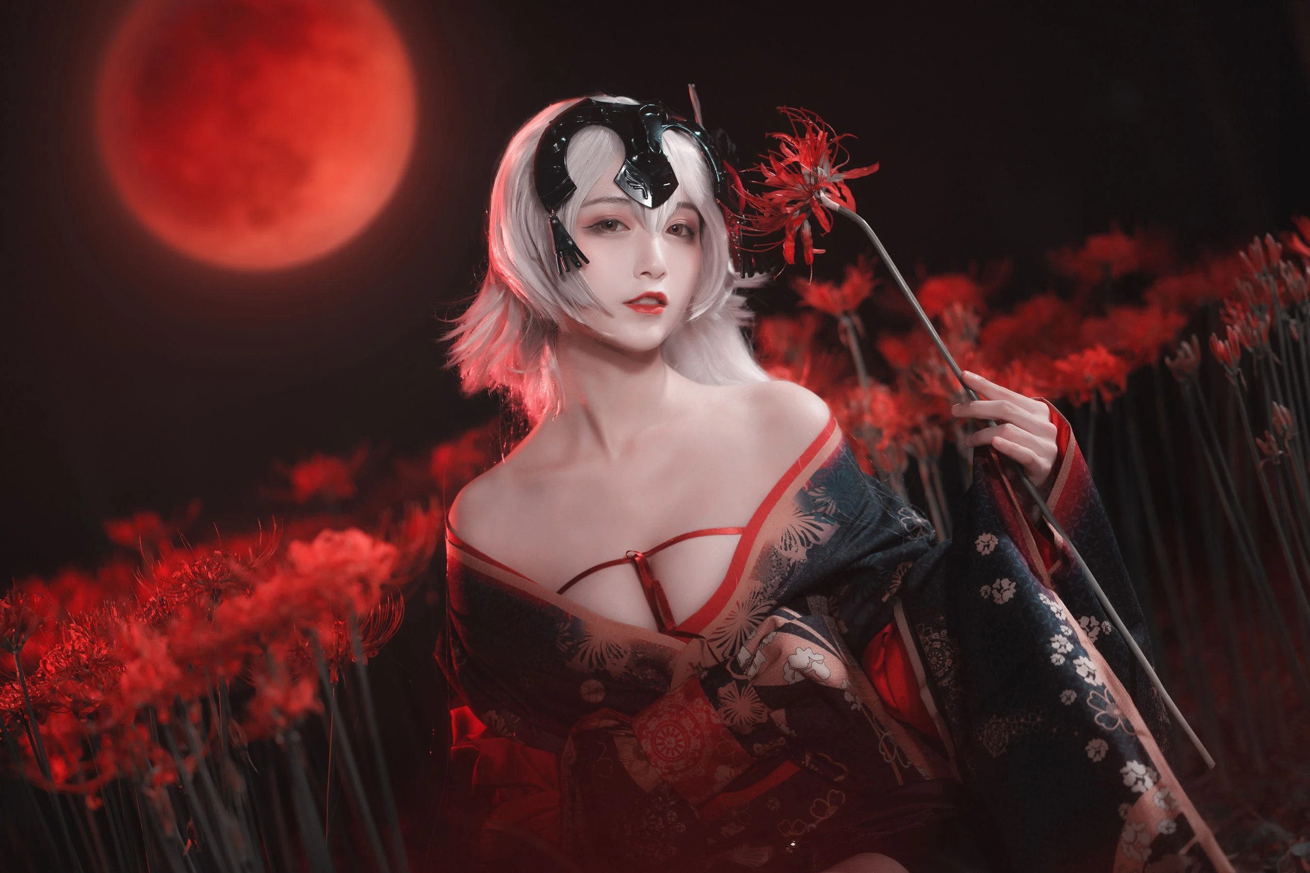 动漫博主铁板烧鬼舞w – 黑贞插图3