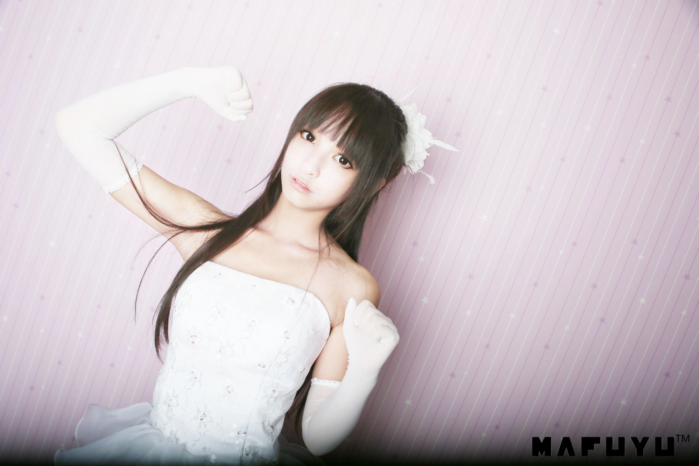 神楽板真冬 婚纱系列套图插图1