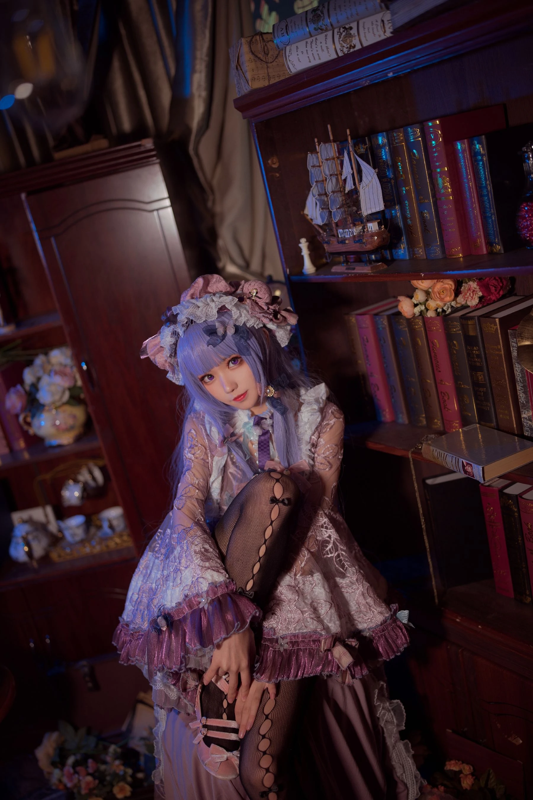 花柒Hana – 帕秋莉睡衣插图5