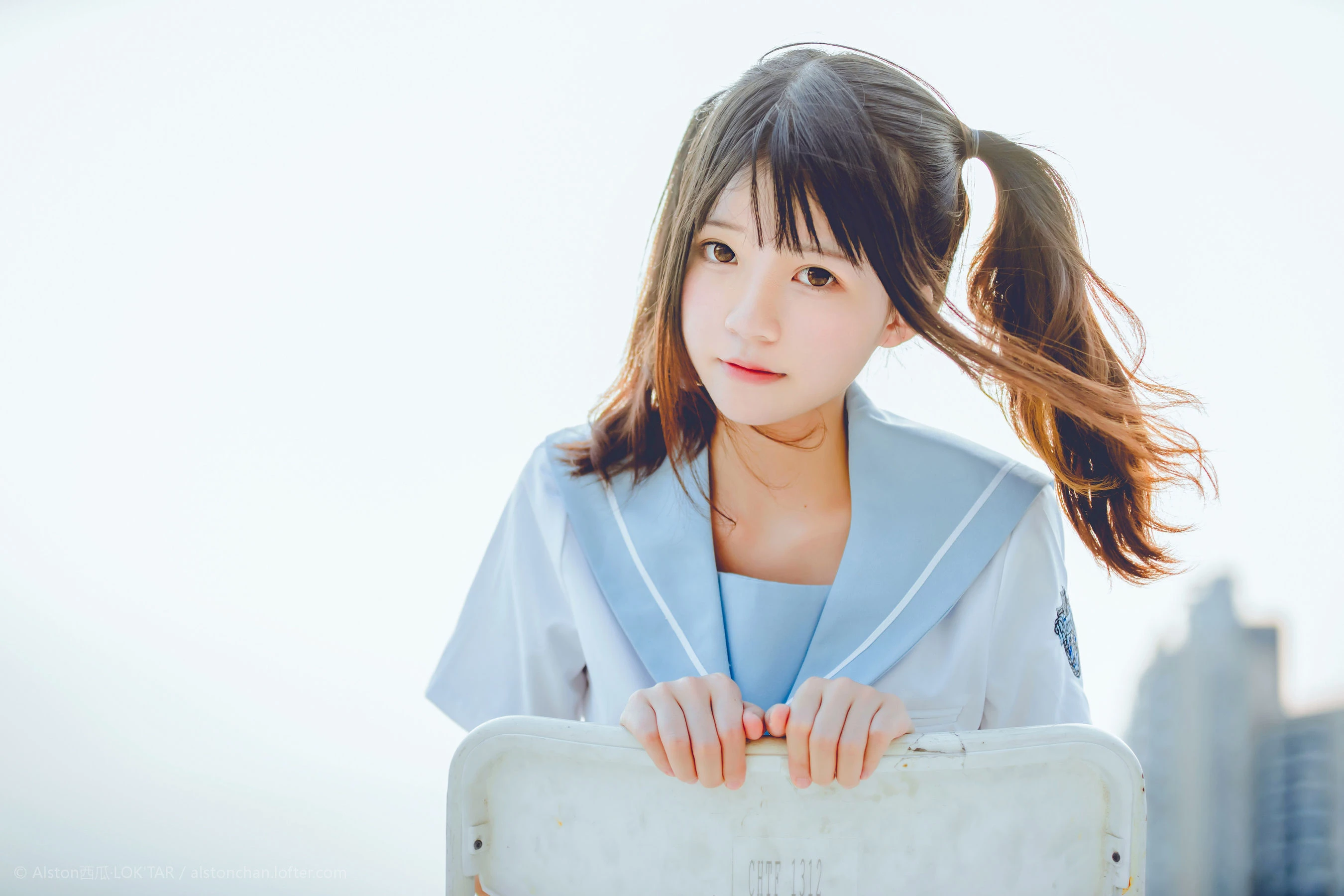 桜桃喵 穿制服的样子插图2