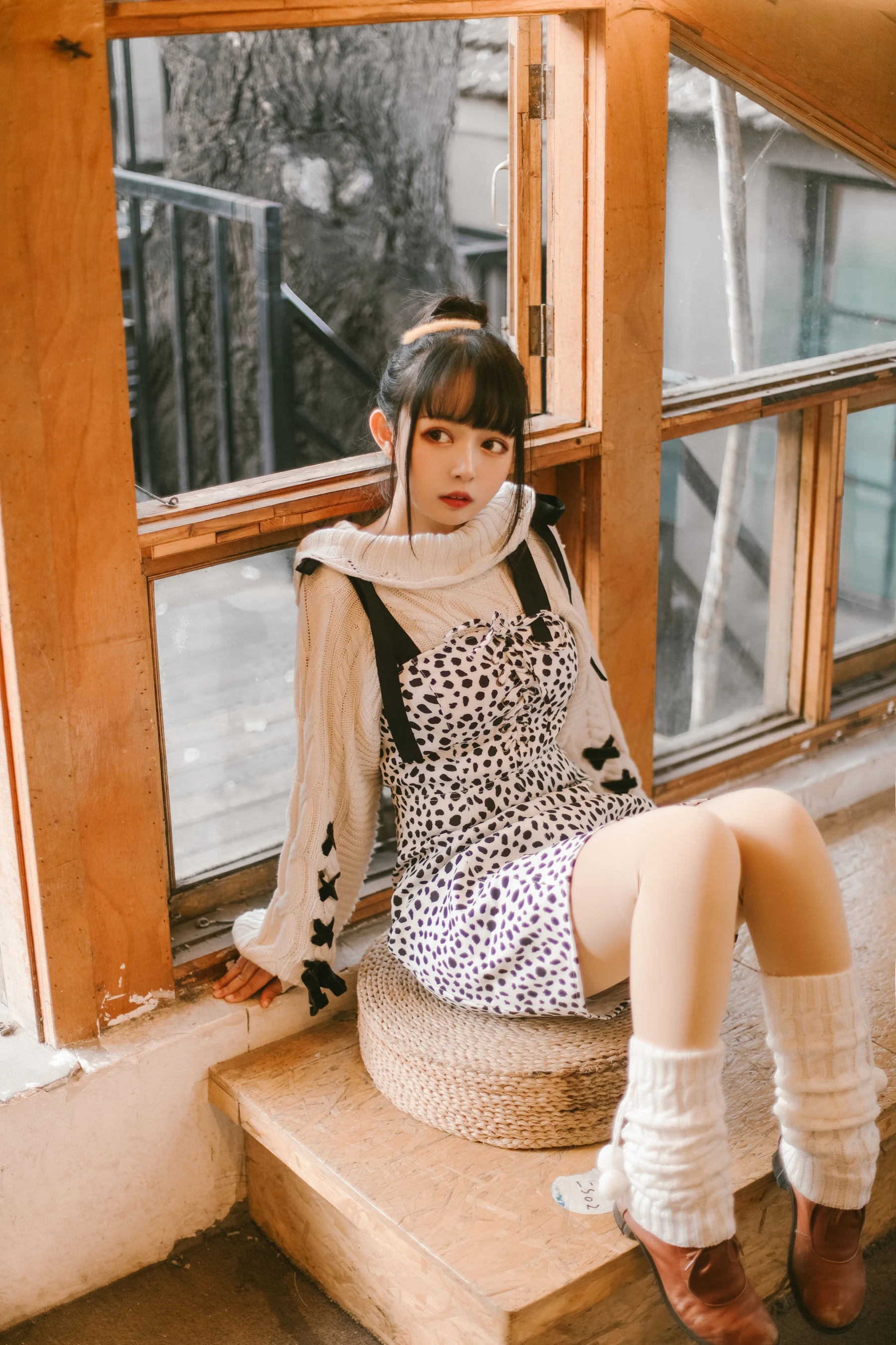 大眼萌妹黑猫猫OvO 少女心事插图5