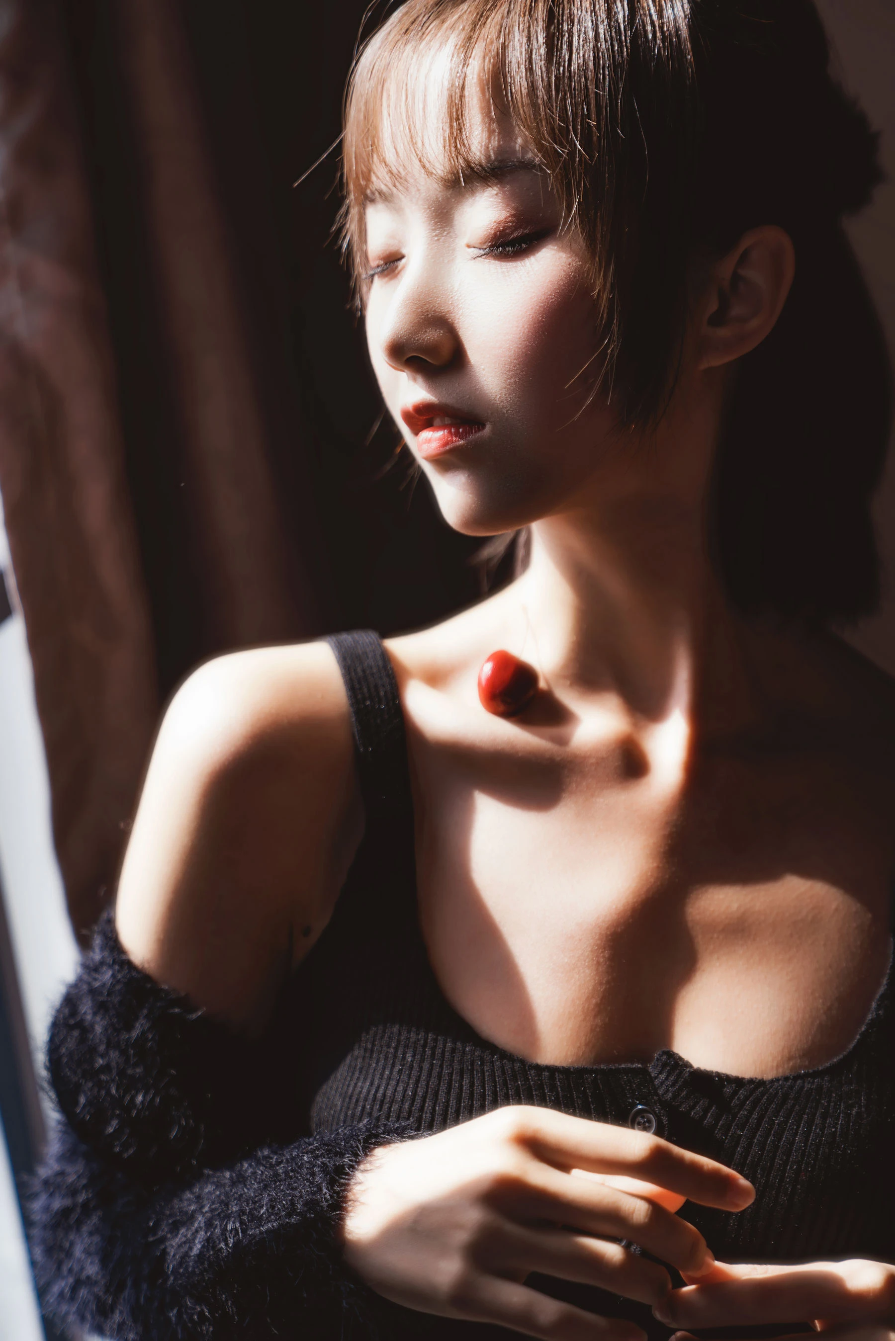 萌系小姐姐木绵绵OwO – 黑丝私房A插图3